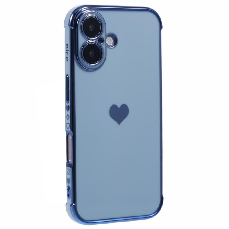 Case iPhone 16 Heart pattern