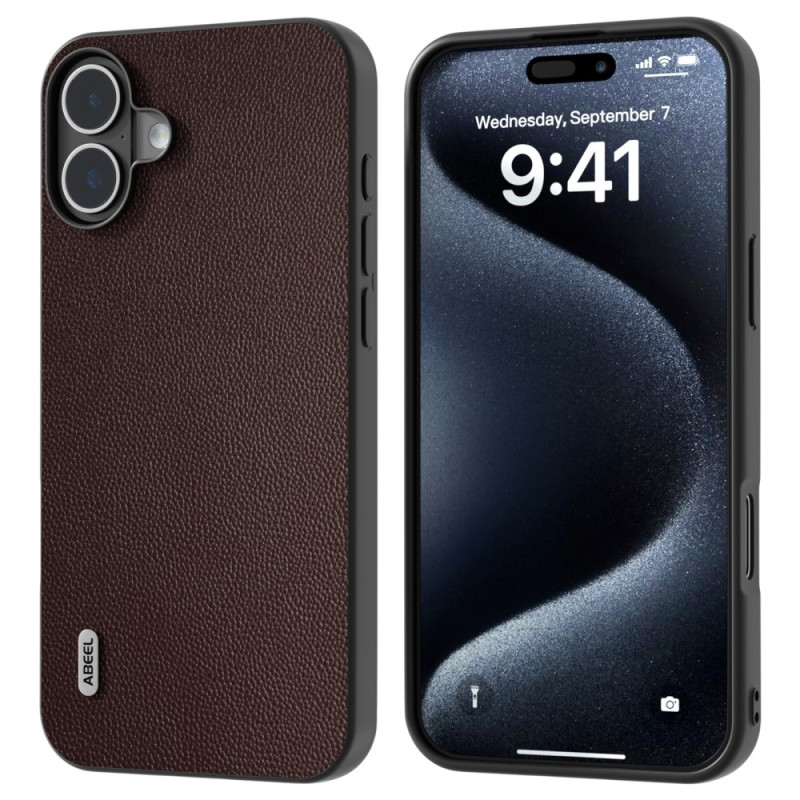 iPhone 16 Genuine Leather Case ABEEL