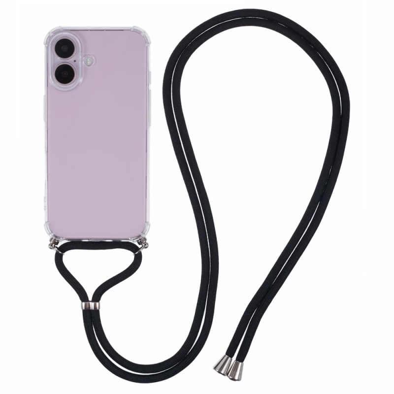 Transparent iPhone 16 Corded Case