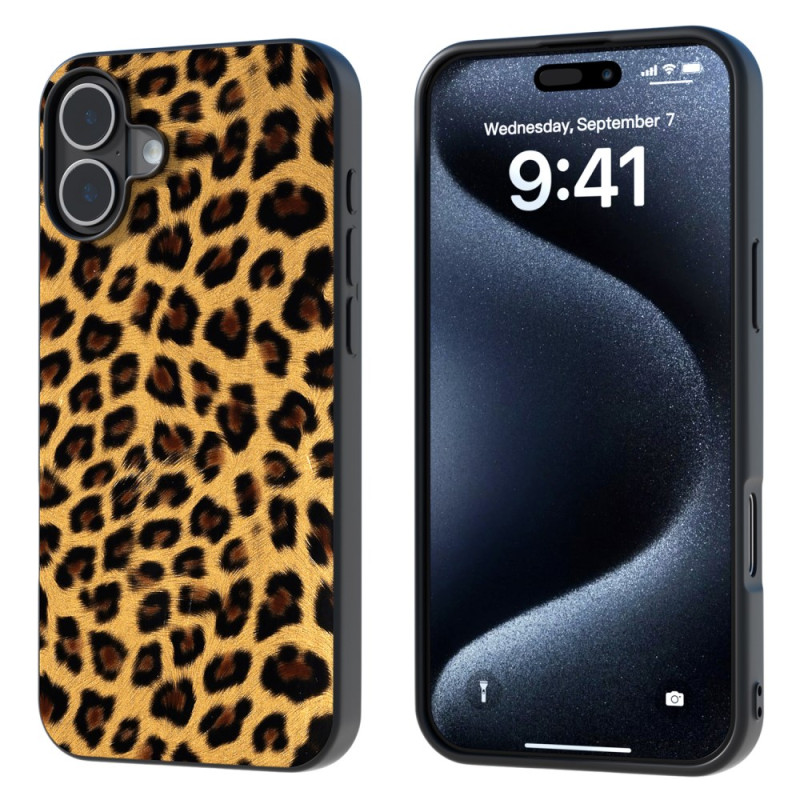 Leopard Style iPhone 16 Case