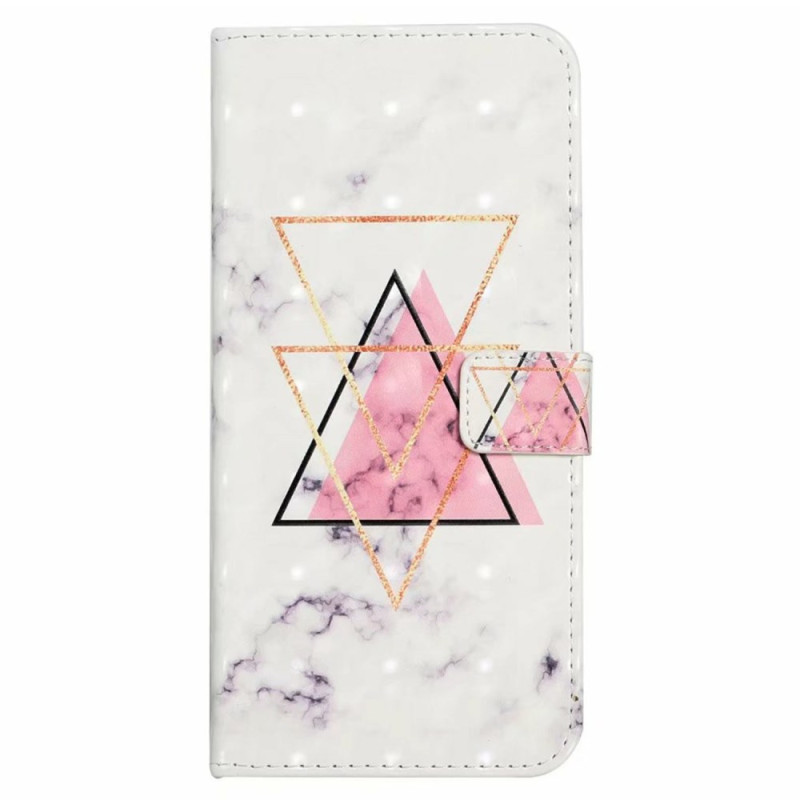 Case iPhone 16 Marble Triangle