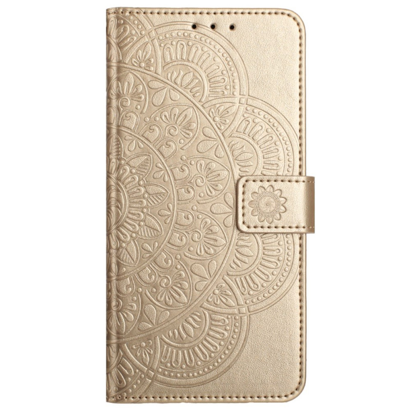 Case for iPhone 16 Mandala pattern with strap