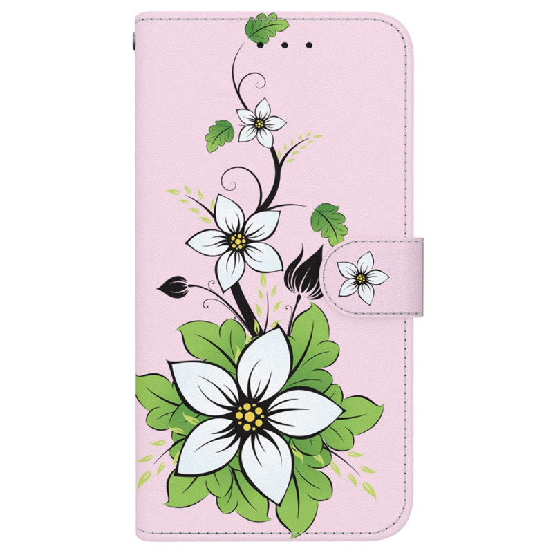 Case iPhone 16 Plus Lily with Lanyard