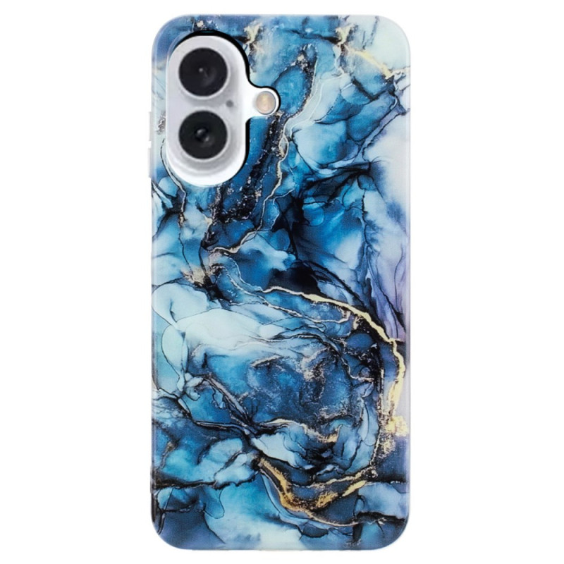 iPhone 16 Plus Case Marble pattern