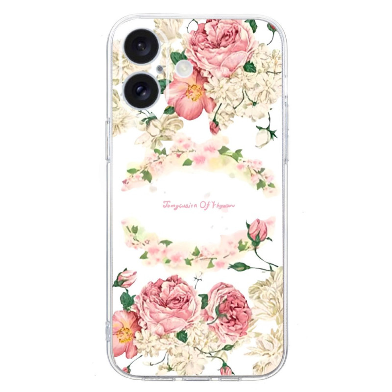 Case iPhone 16 Plus Roses Vintage