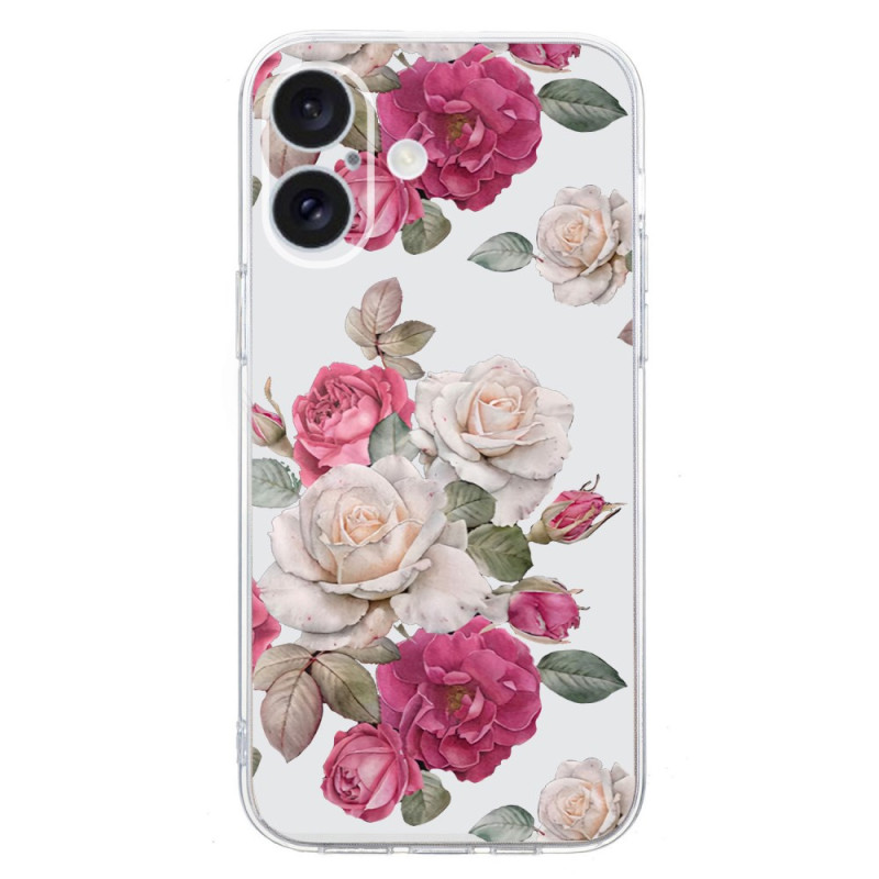 Case iPhone 16 Plus Pretty Peonies