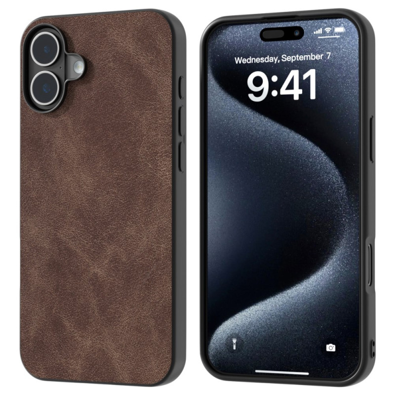 iPhone 16 Plus Style Leather Case