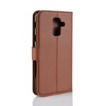 Cover Samsung Galaxy A6 Plus Simili Cuir Lychee Cover Samsung Galaxy A6 Plus Simili Cuir Lychee