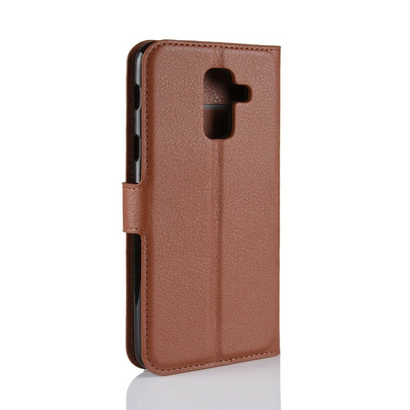 Cover Samsung Galaxy A6 Plus Simili Cuir Lychee Cover Samsung Galaxy A6 Plus Simili Cuir Lychee