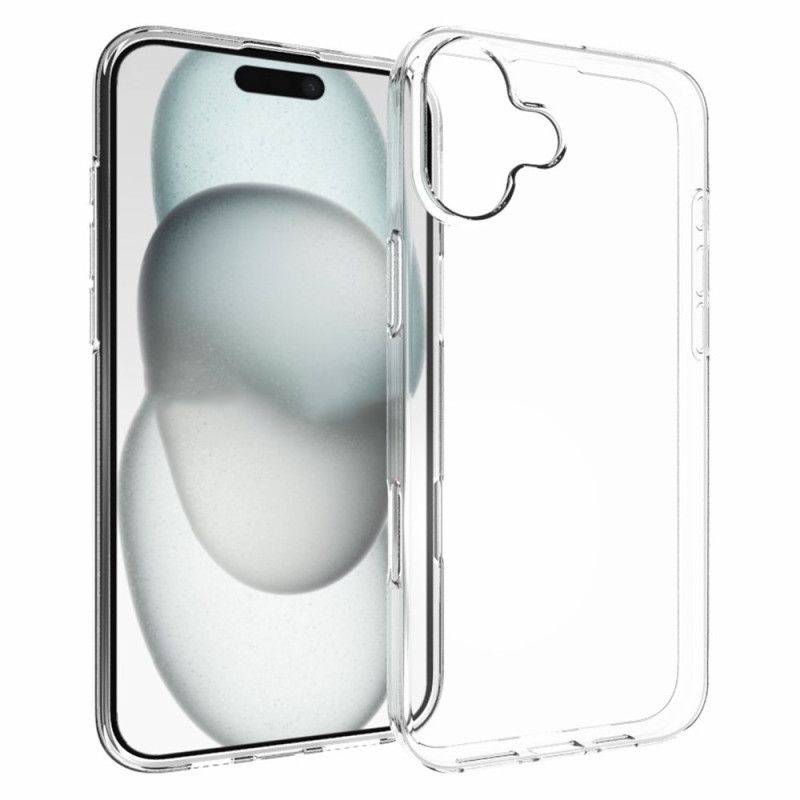 iPhone 16 Plus Transparent Non-Slip Case