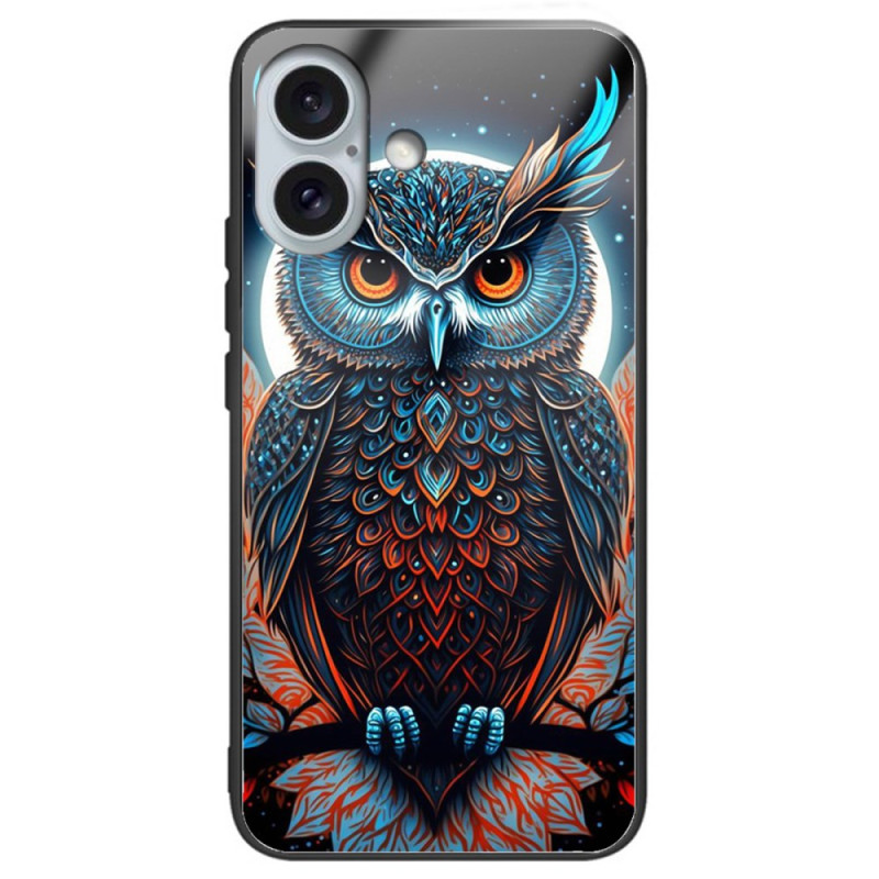 Case iPhone 16 Plus Tempered Glass Artistic Owl