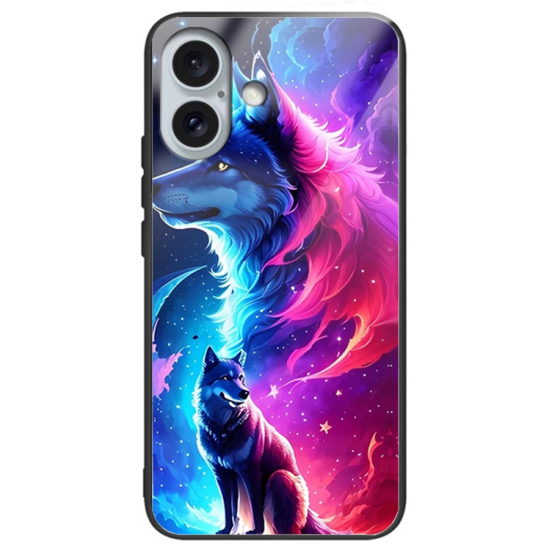 Case iPhone 16 Plus Tempered Glass Star Wolf