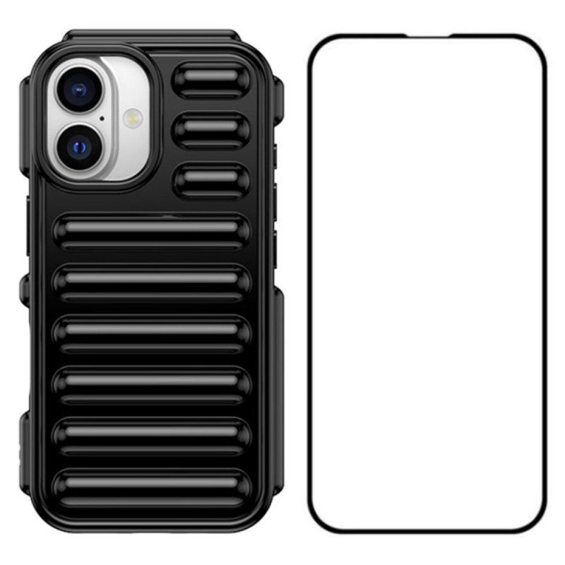 Case iPhone 16 Plus Design Capsule with Screen Protector WANLONFENG