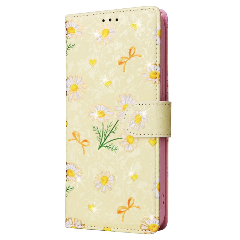 Case iPhone 16 Pro Wallet RFID Blocker Floral