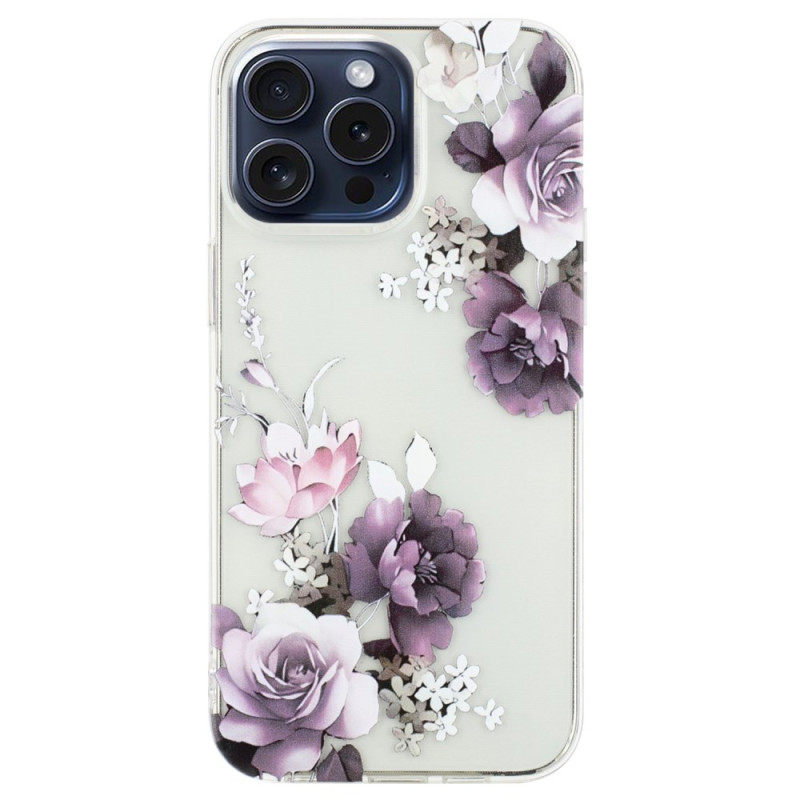 Case iPhone 16 Pro Peonies