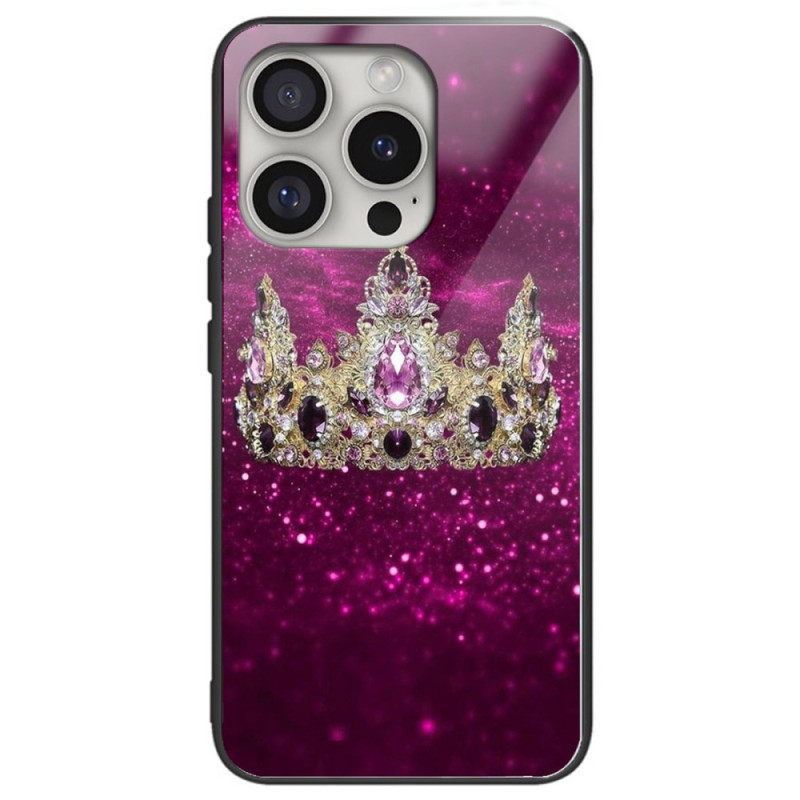 Case iPhone 16 Pro Tempered Glass Royal Crown