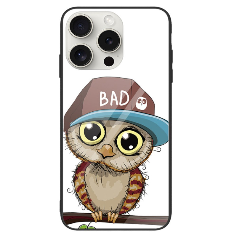 Case iPhone 16 Pro Tempered Glass Bad Hibou