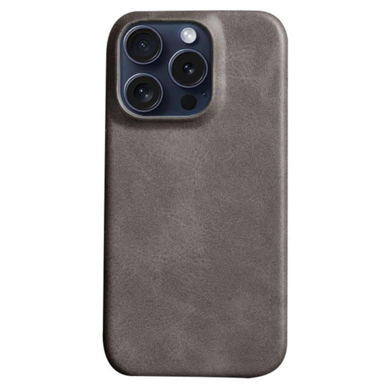 Leather-effect iPhone 16 Pro case