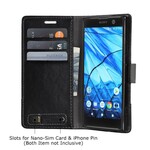 Sony Xperia XA2 Muxma Fabric and Leather Effect Case