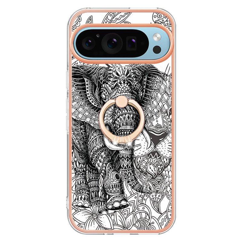 Google Pixel 9 / Pixel 9 Pro Case Elephant Totem Support Ring