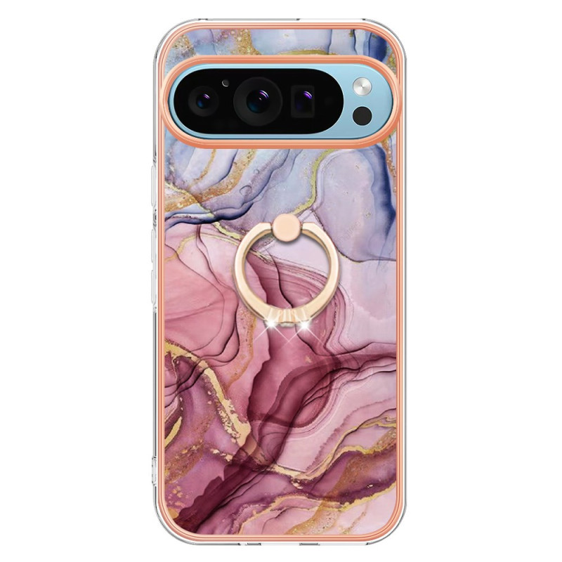 Google Pixel 9 / Pixel 9 Pro Case Support Ring Marbled