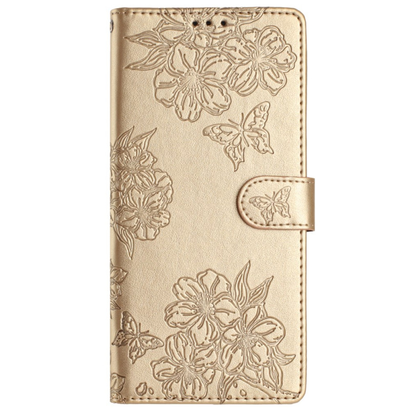 Case Google Pixel 9 Butterflies and Flowers pattern