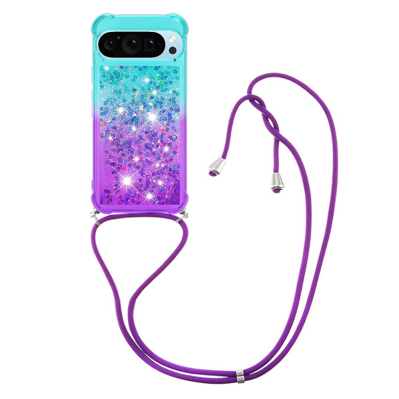 Corded Phone Cover Google Pixel 9 Pro XL Gradient Glitter