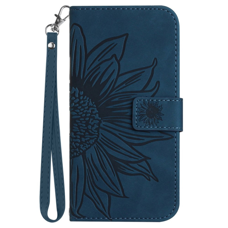 Google Pixel 9 Pro XL Sunflower Print Lanyard Case