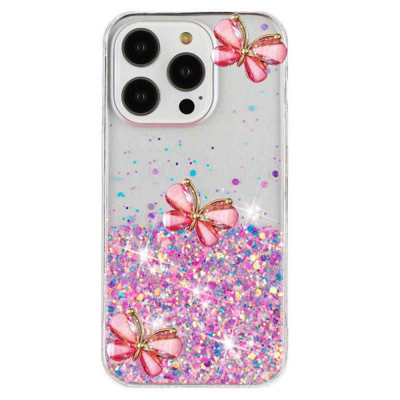 Case iPhone 16 Pro Luminous Butterflies