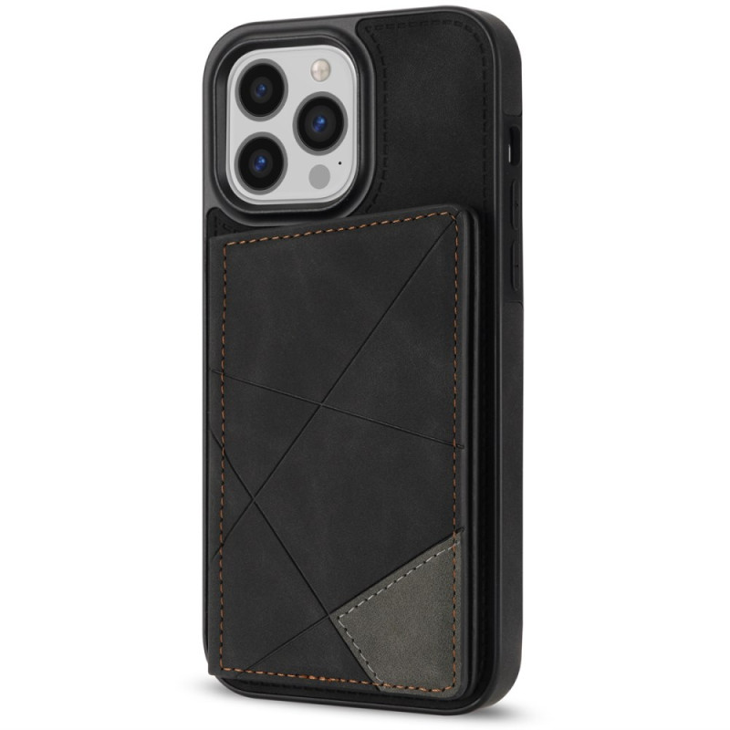 Case iPhone 16 Pro Card Case Geometric Pattern