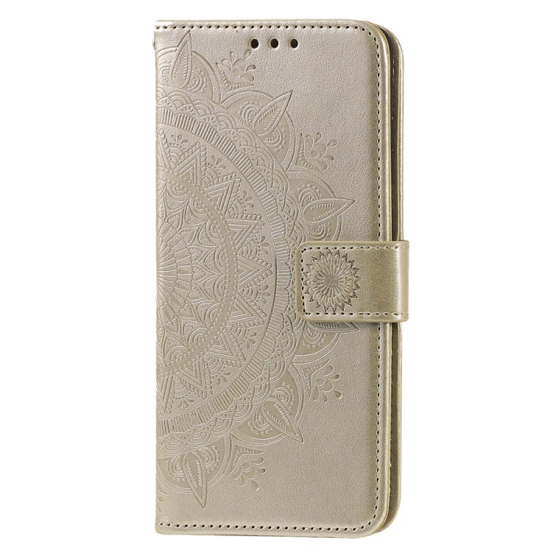 Case iPhone 16 Pro Mandala Sun with Strap