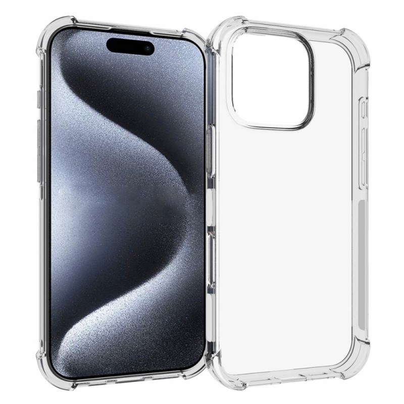 iPhone 16 Pro Transparent Anti-Slip Reinforced Case
