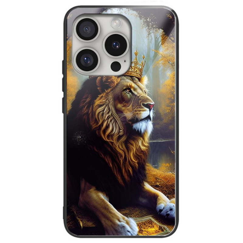 Lion King iPhone 16 Pro Max Tempered Glass Case