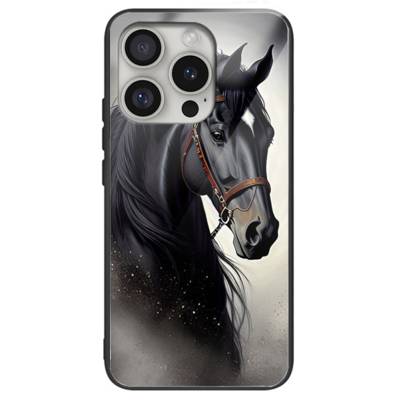 Case iPhone 16 Pro Max Tempered Glass horse