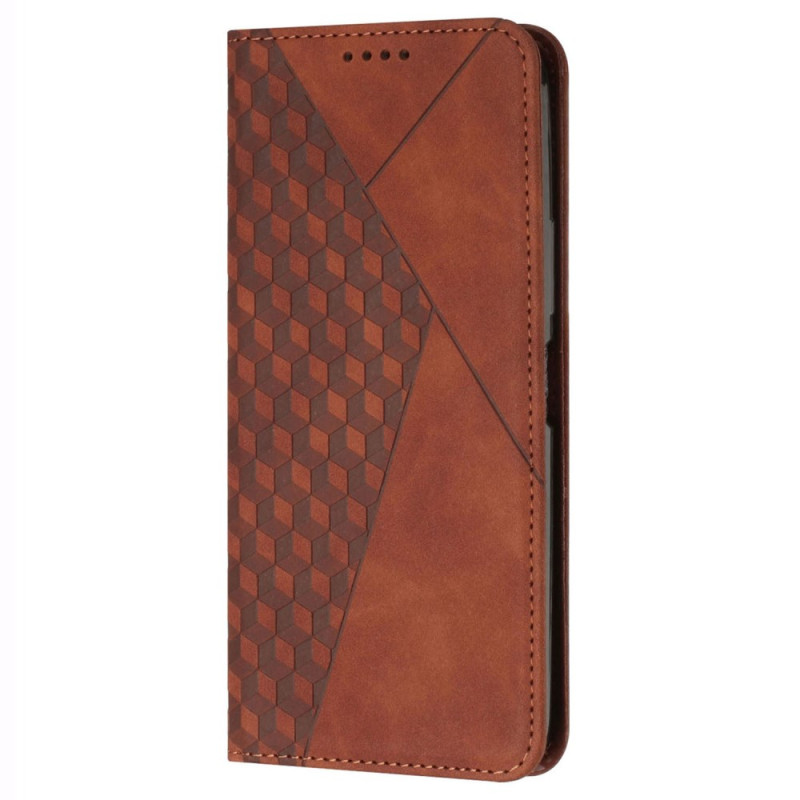 Flip Cover Oppo Reno 12 Pro 5G Losange Pattern with Strap