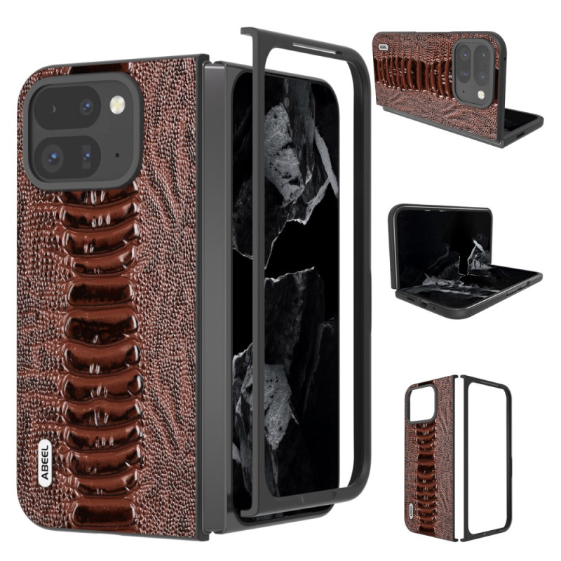 Google Pixel 9 Pro Fold Case Crocodile Texture ABEEL