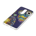 OnePlus 6 Owl Mandala Fluorescent Case