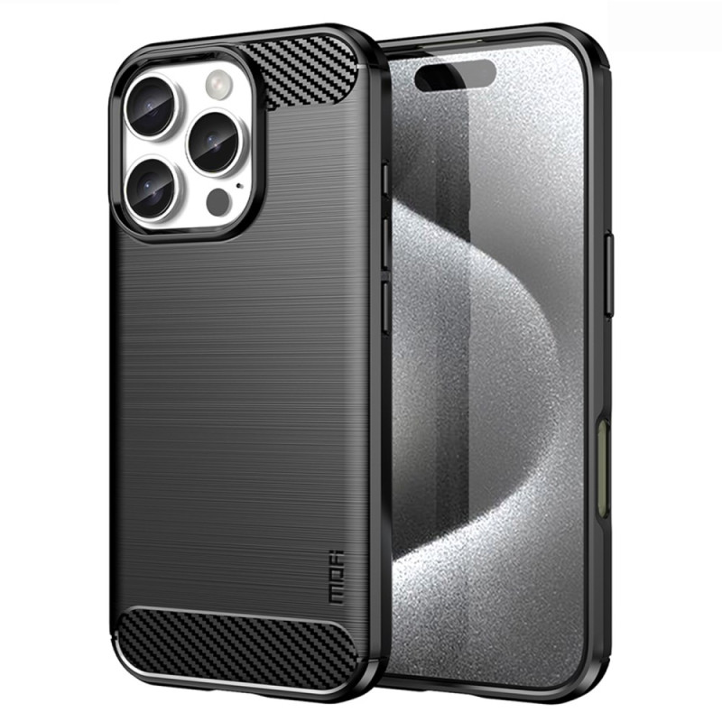 MOFI Brushed Carbon Fibre iPhone 16 Pro Max Case