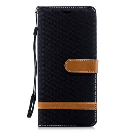 Samsung Galaxy Note 9 Fabric and Leather Effect Case