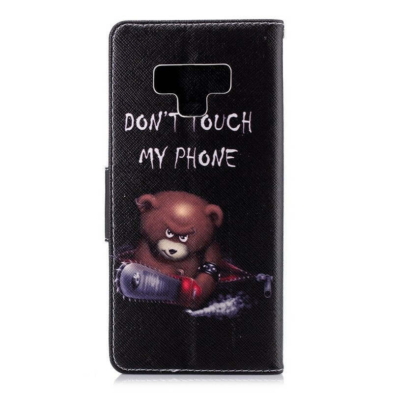 Samsung Galaxy Note 9 Case Dangerous Bear