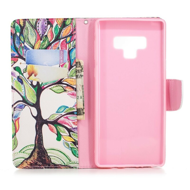 Case Samsung Galaxy Note 9 Colorful Tree