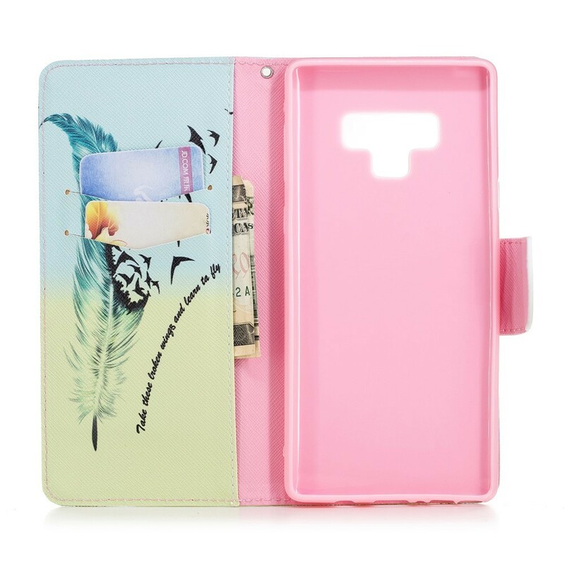 Cover Samsung Galaxy Note 9 Learn To Fly