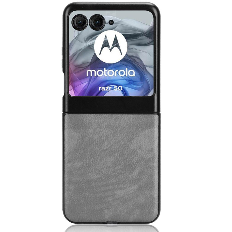 Cover Motorola Razr 50 5G Leather Effect