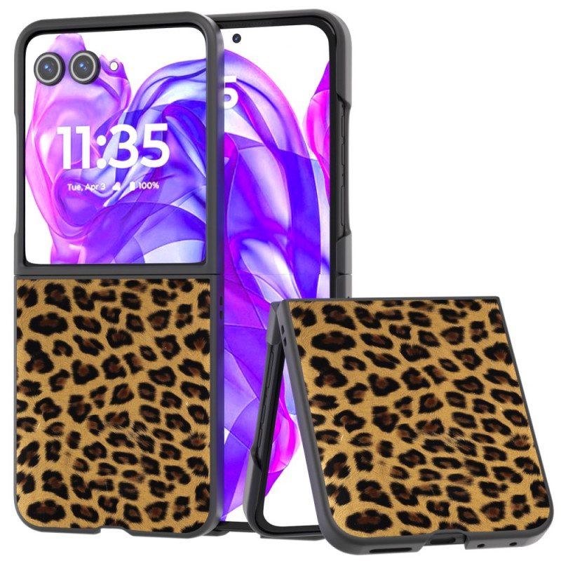 Cover Motorola Razr 50 Ultra Leopard Pattern