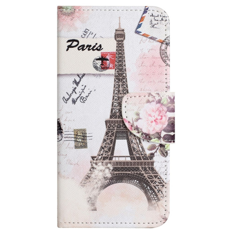 Samsung Galaxy S24 FE Eiffel Tower Vintage Case