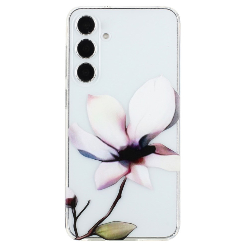 Samsung Galaxy S24 FE White Flower Case