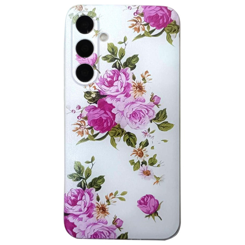 Samsung Galaxy S24 FE Pink Flower Case