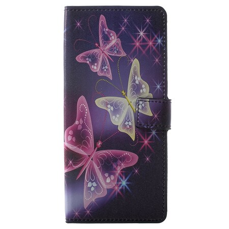 Samsung Galaxy Note 9 Case Butterflies and Flowers