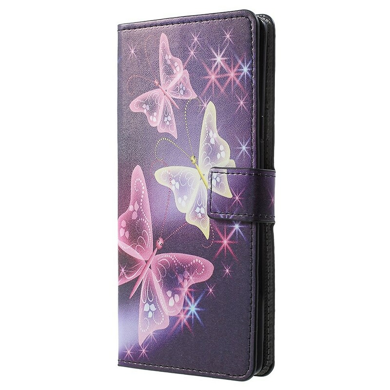 Samsung Galaxy Note 9 Case Butterflies and Flowers