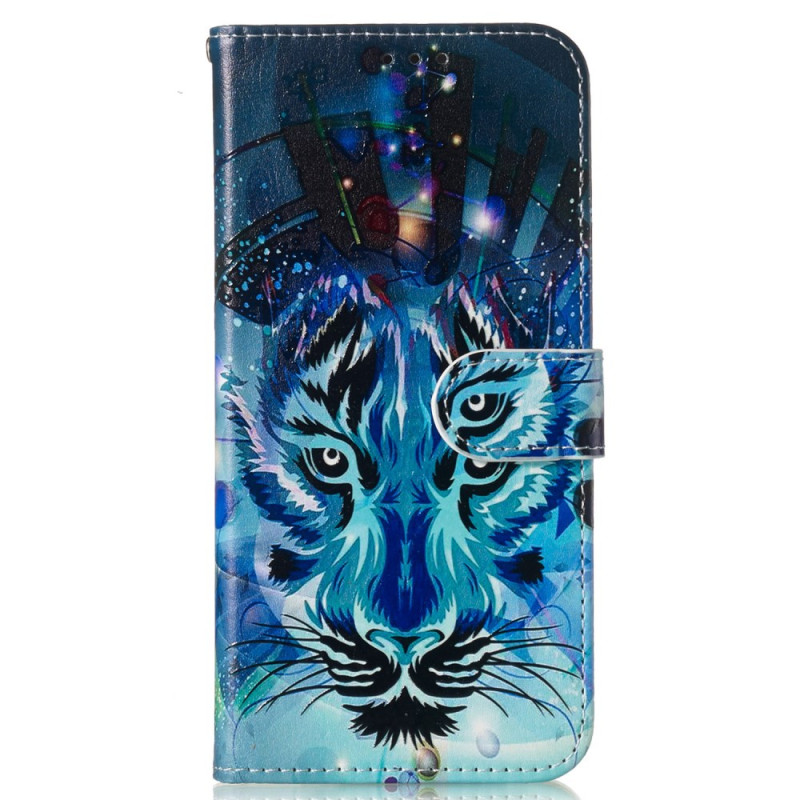 Samsung Galaxy S24 FE Lanyard Printed Wolf Case